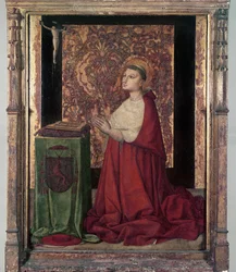 De Visie van St. Pierre de Luxembourg, Provençaalse School, c.1470